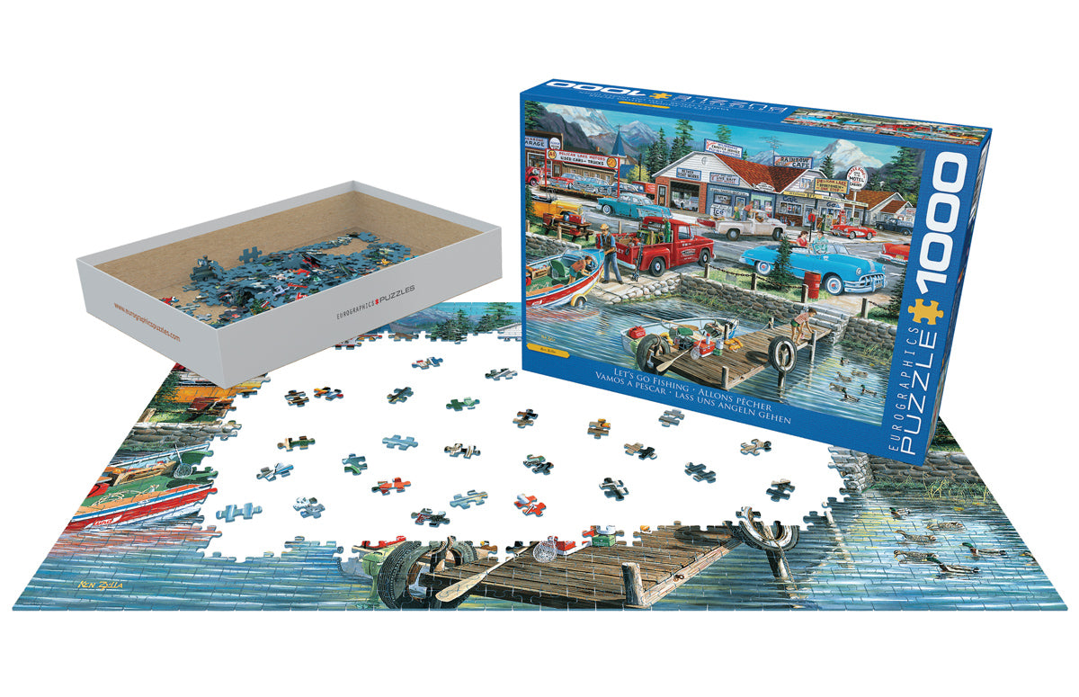 Eurographics Let’s go Fishing 1000 piece Puzzle