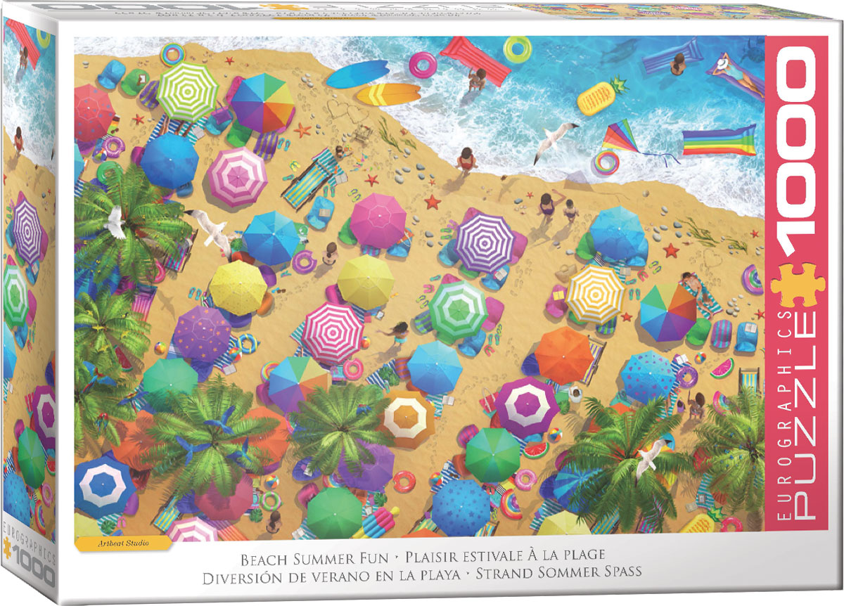 Eurographics Beach Summer Fun 1000-Piece Puzzle
