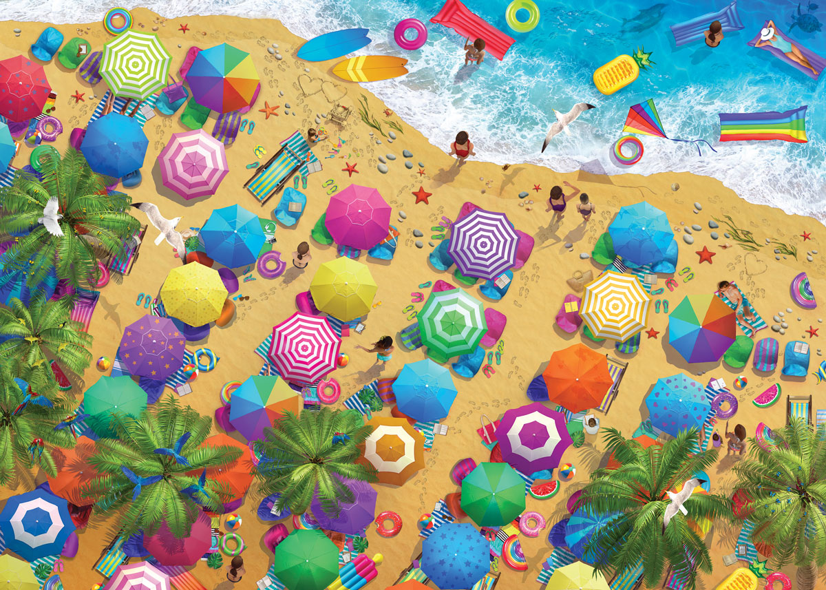 Eurographics Beach Summer Fun 1000-Piece Puzzle
