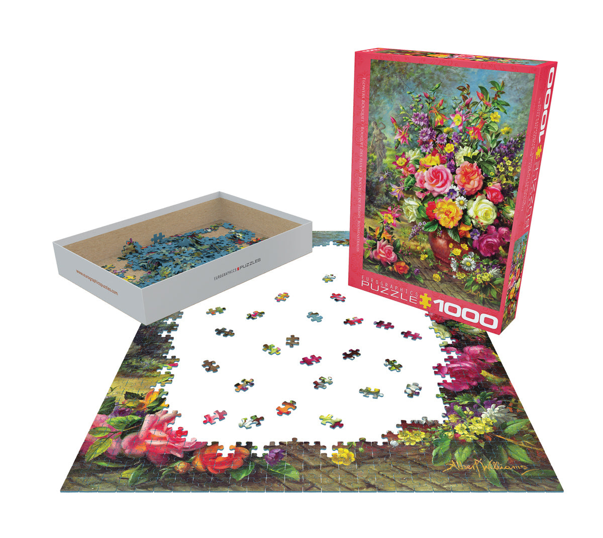Eurographics Flowers Bouquet 1000-Piece Puzzle