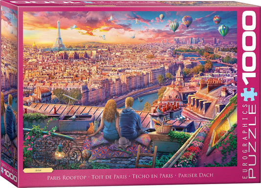 Eurographics Paris Rooftop 1000-Piece Puzzle