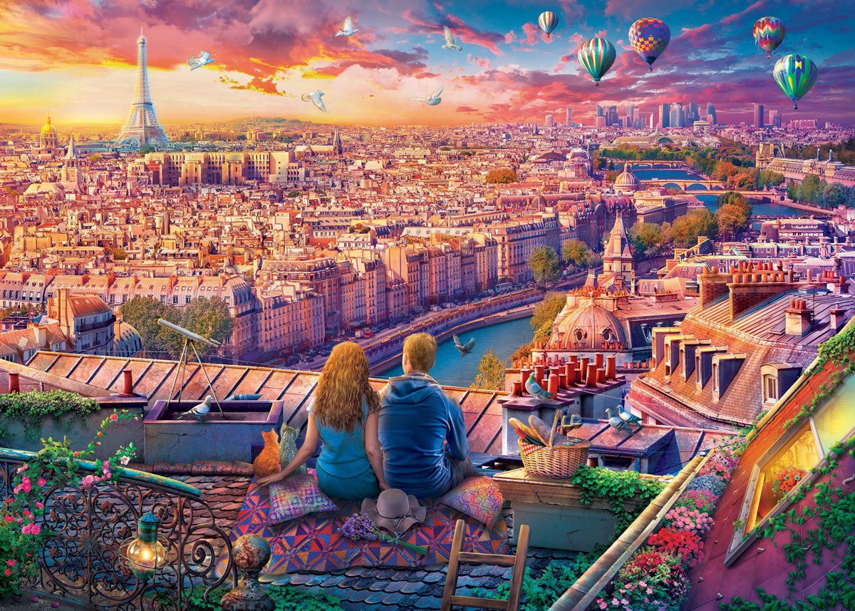 Eurographics Paris Rooftop 1000-Piece Puzzle