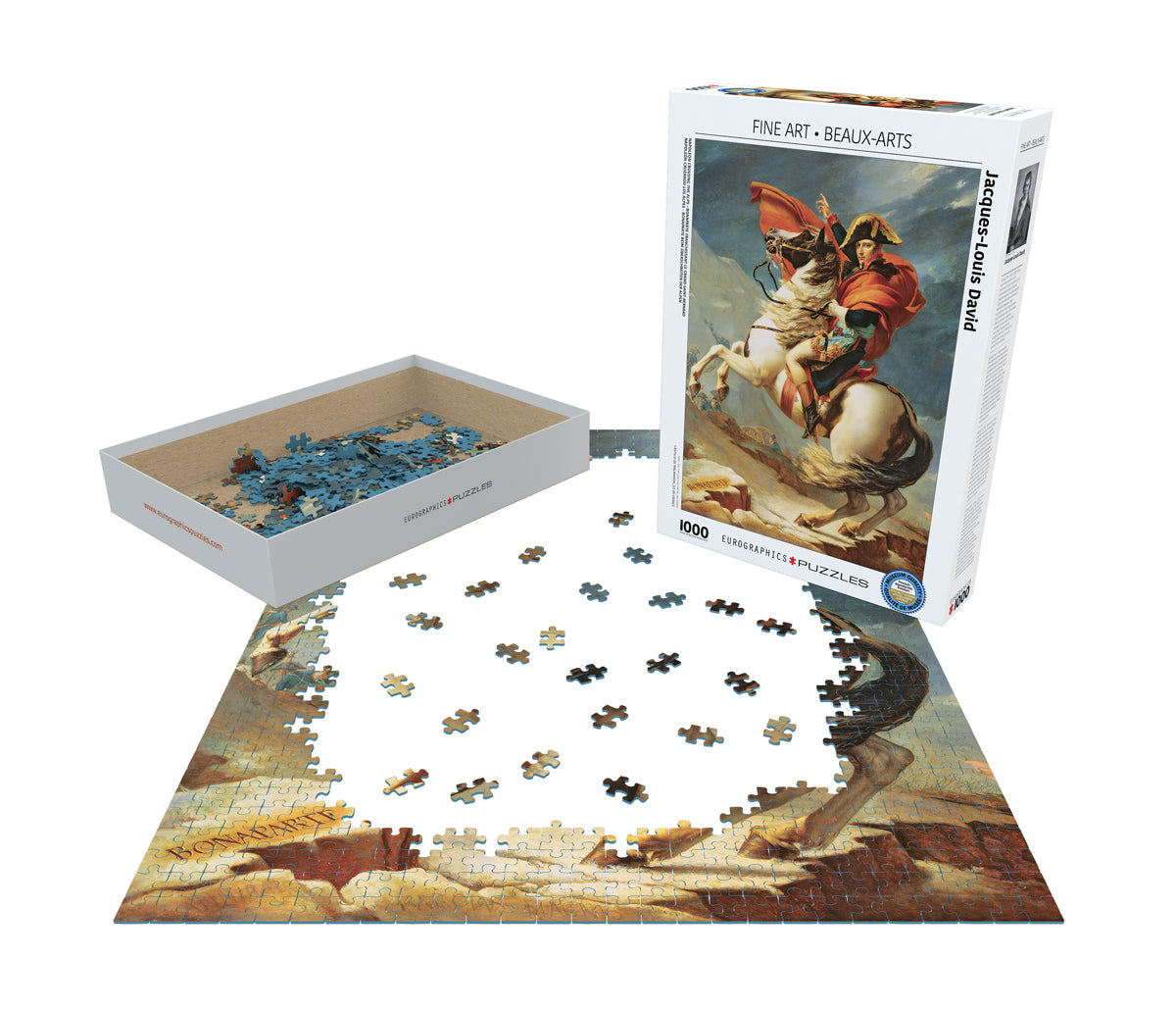 Eurographics Napoleon Crossing the Alps 1000-Piece Puzzle