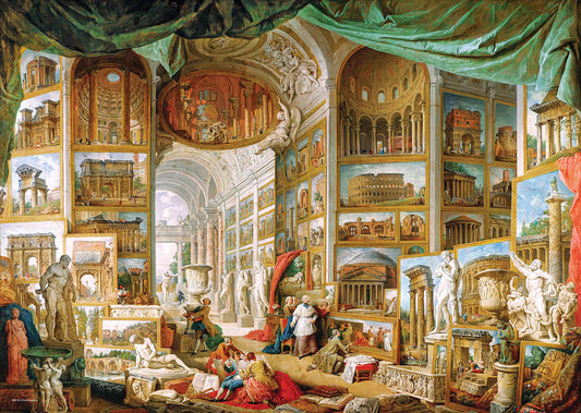 Eurographics Gallery of Views of Ancient Rome 1000-Piece Puzzle