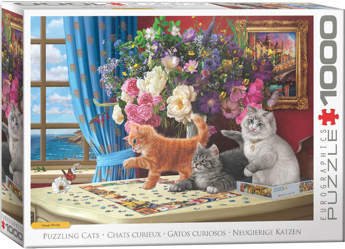 Eurographics Puzzling Cats 1000 piece Puzzle