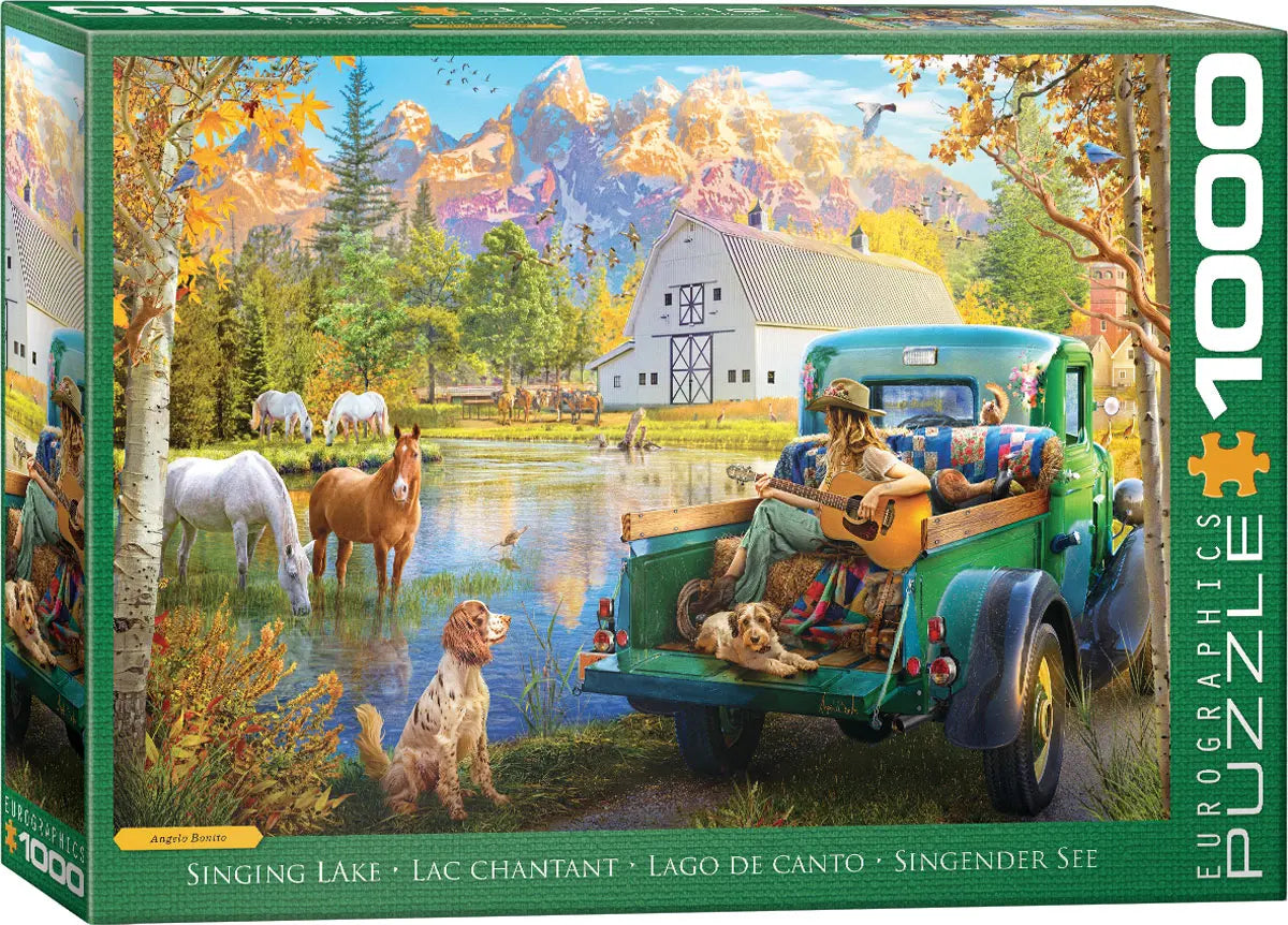 Eurographics Singing Lake 1000 piece Puzzle.