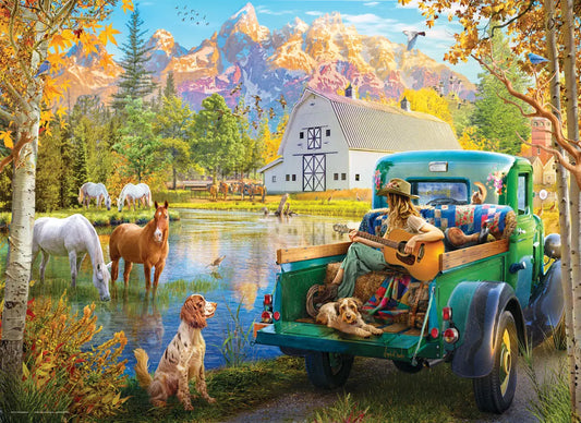 Eurographics Singing Lake 1000 piece Puzzle.