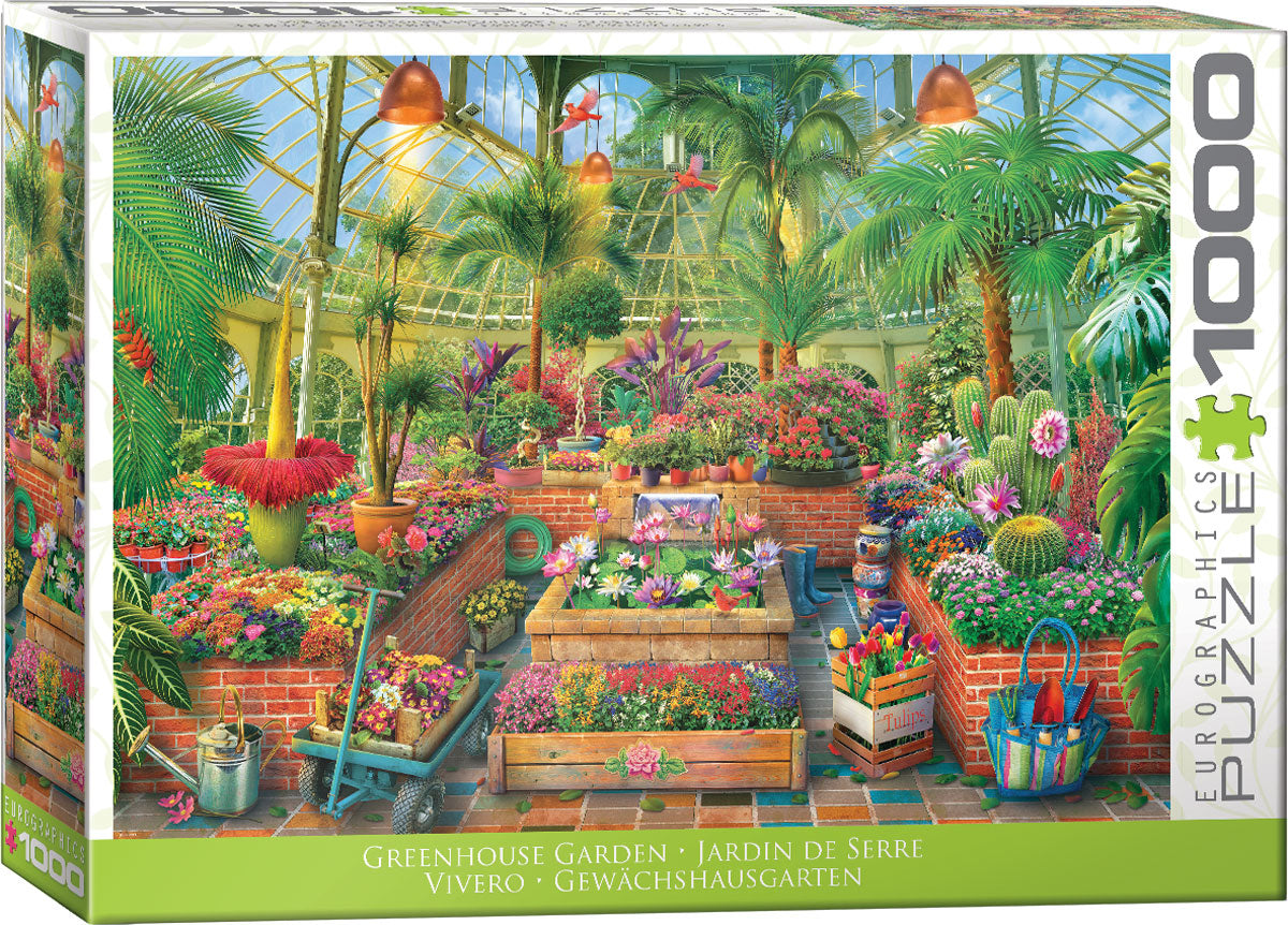Eurographics Greenhouse Garden 1000 piece Puzzle