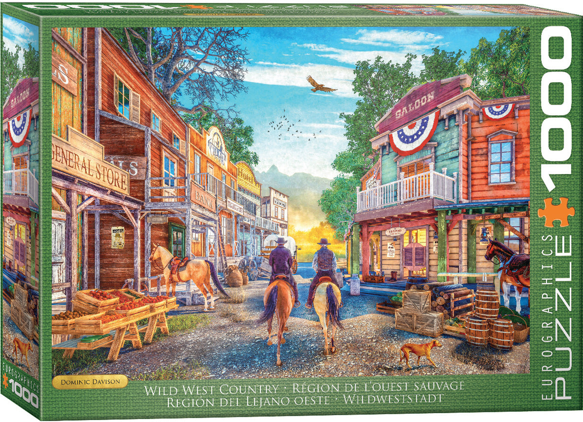 Eurographics Wild West Country 1000 piece Puzzle.