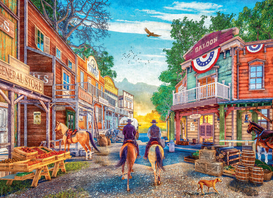 Eurographics Wild West Country 1000 piece Puzzle.