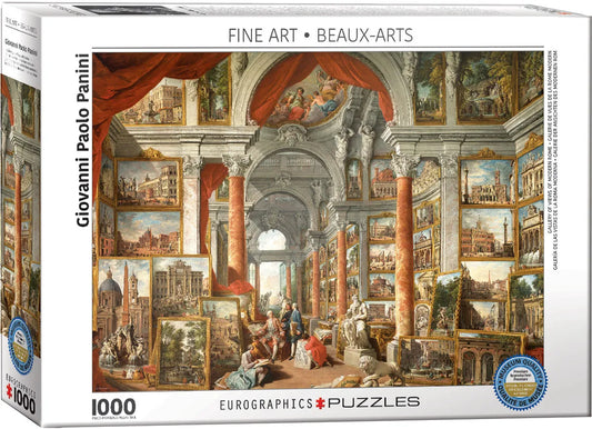 Eurographics Gallery of Views of Modern Rome 1000 piece Puzzle.