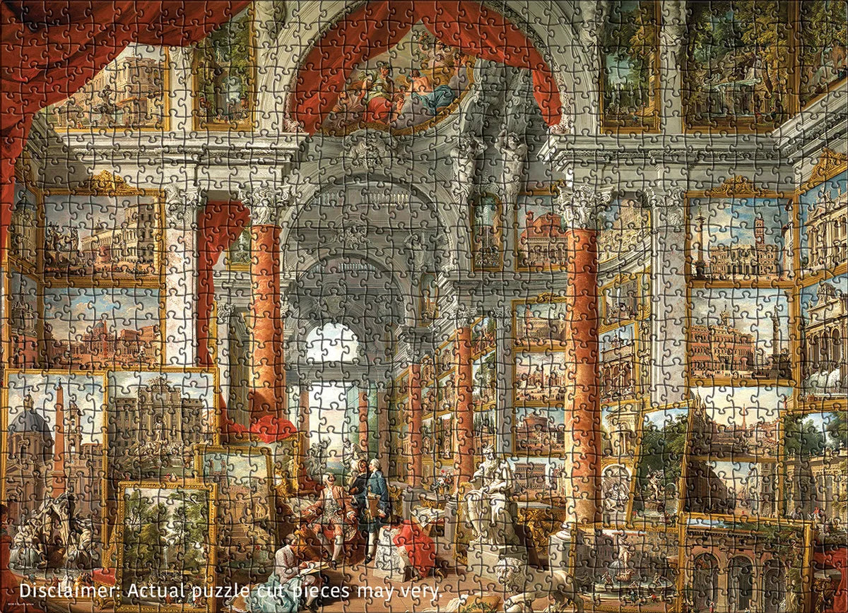 Eurographics Gallery of Views of Modern Rome 1000 piece Puzzle.