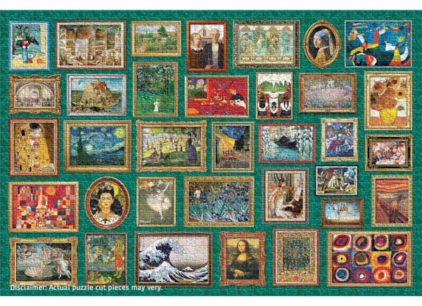 Eurographics, Masterpieces, 2000-piece Puzzle.