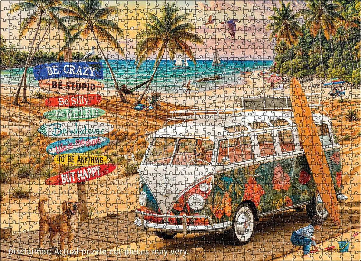 Eurographics VW Be Happy 1000 piece Puzzle.