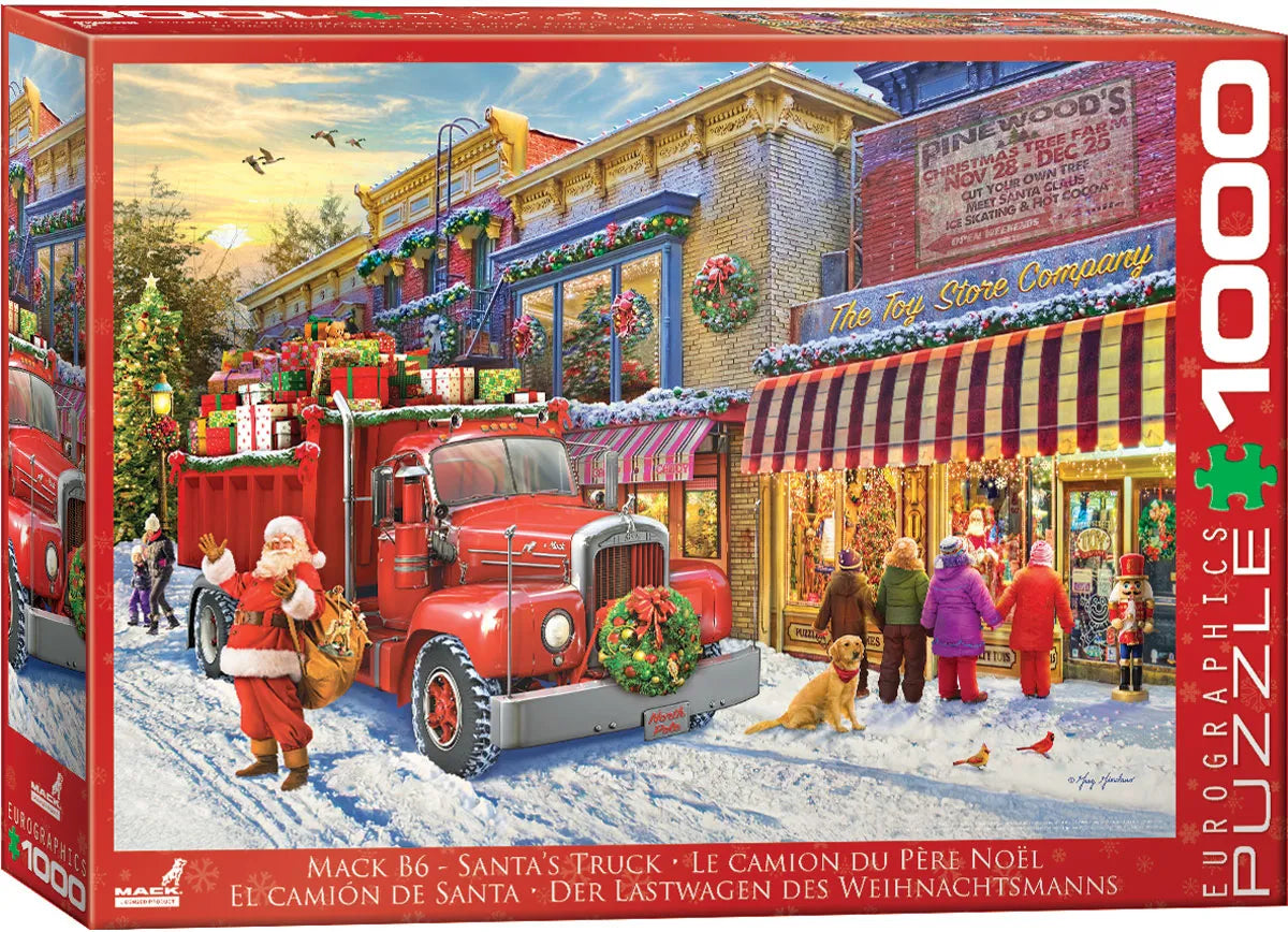 Eurographics Mack B6 - Santa’s Truck 1000 piece Puzzle.