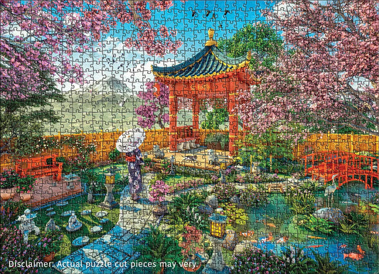 Eurographics Japanese Spring Garden 1000 piece Puzzle