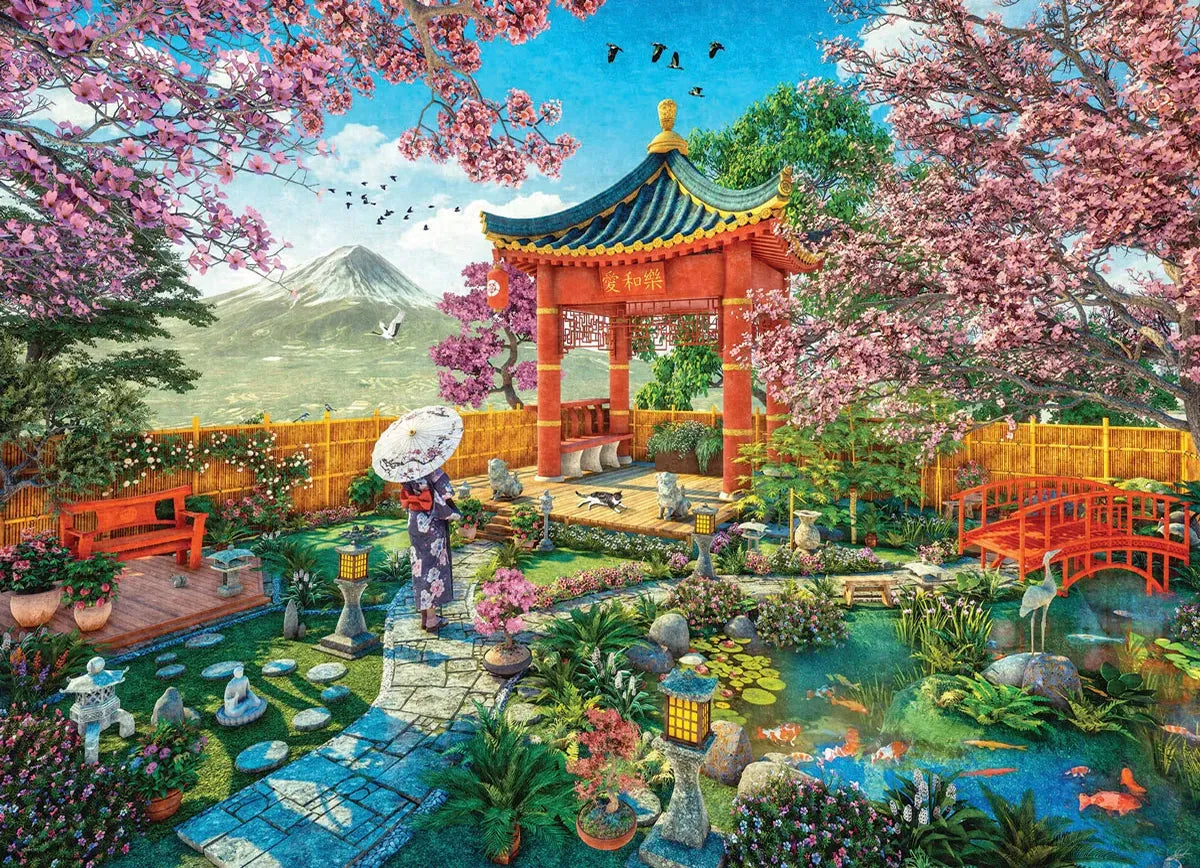 Eurographics Japanese Spring Garden 1000 piece Puzzle