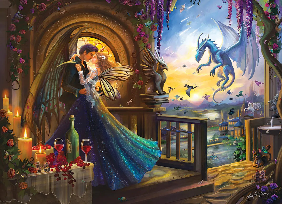 Eurographics Dance at Dusk 1000 piece Puzzle.