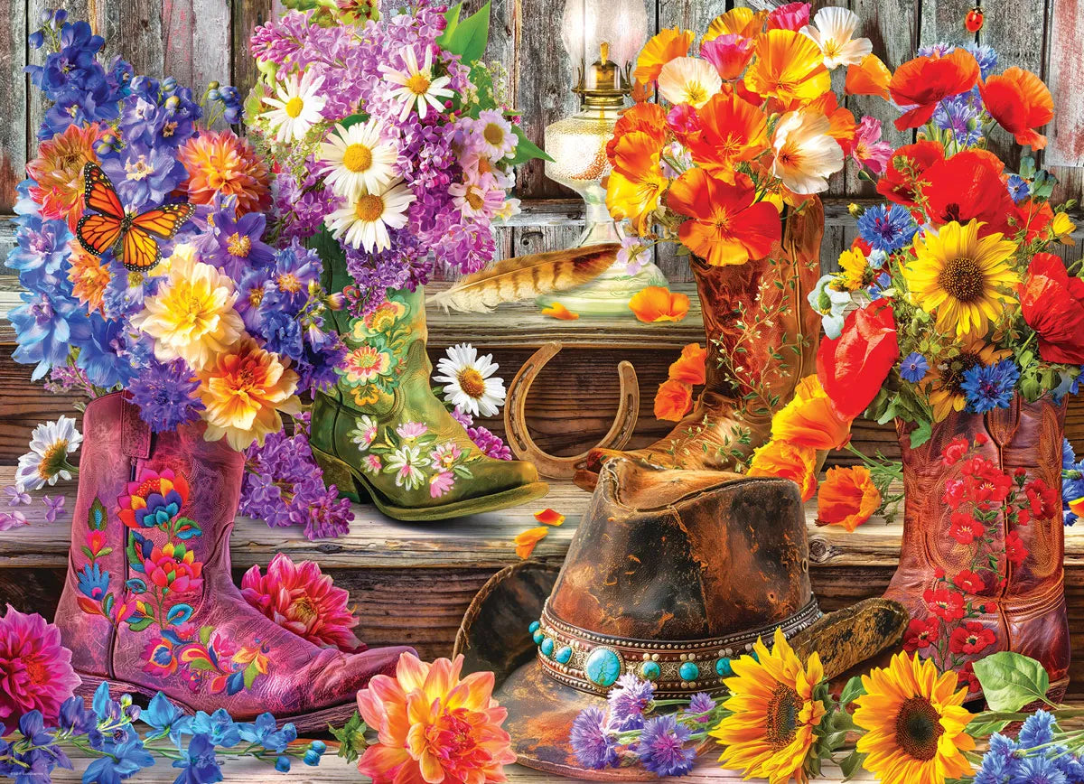 Eurographics Country Romance 1000 piece Puzzle.