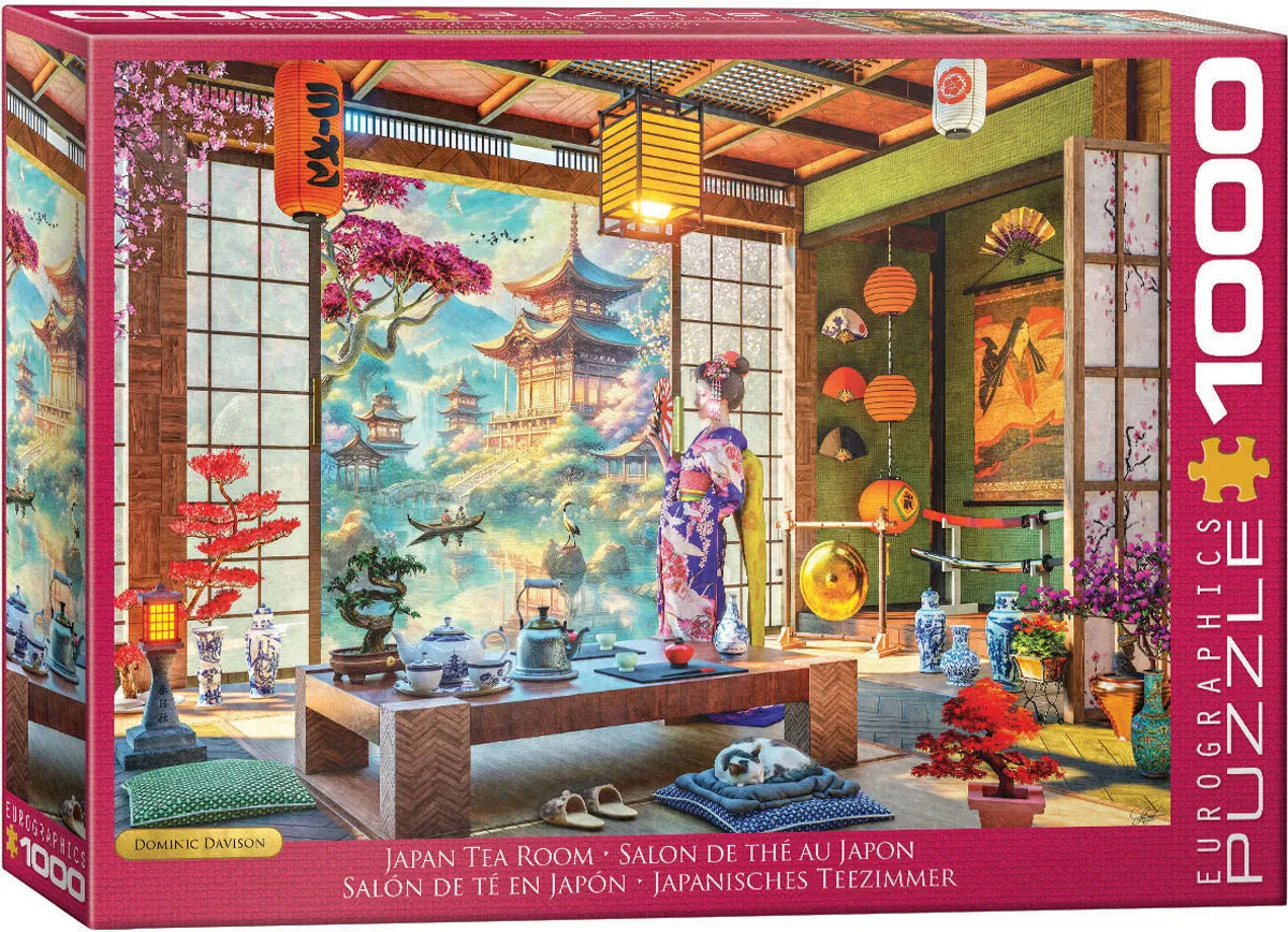 Eurographics Japan Tea Room 1000 piece Puzzle.