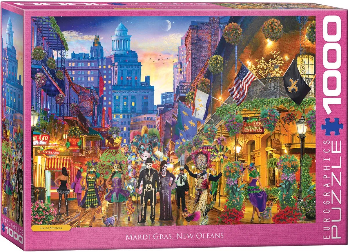 Eurographics Mardi Gras - New Orleans 1000 piece Puzzle