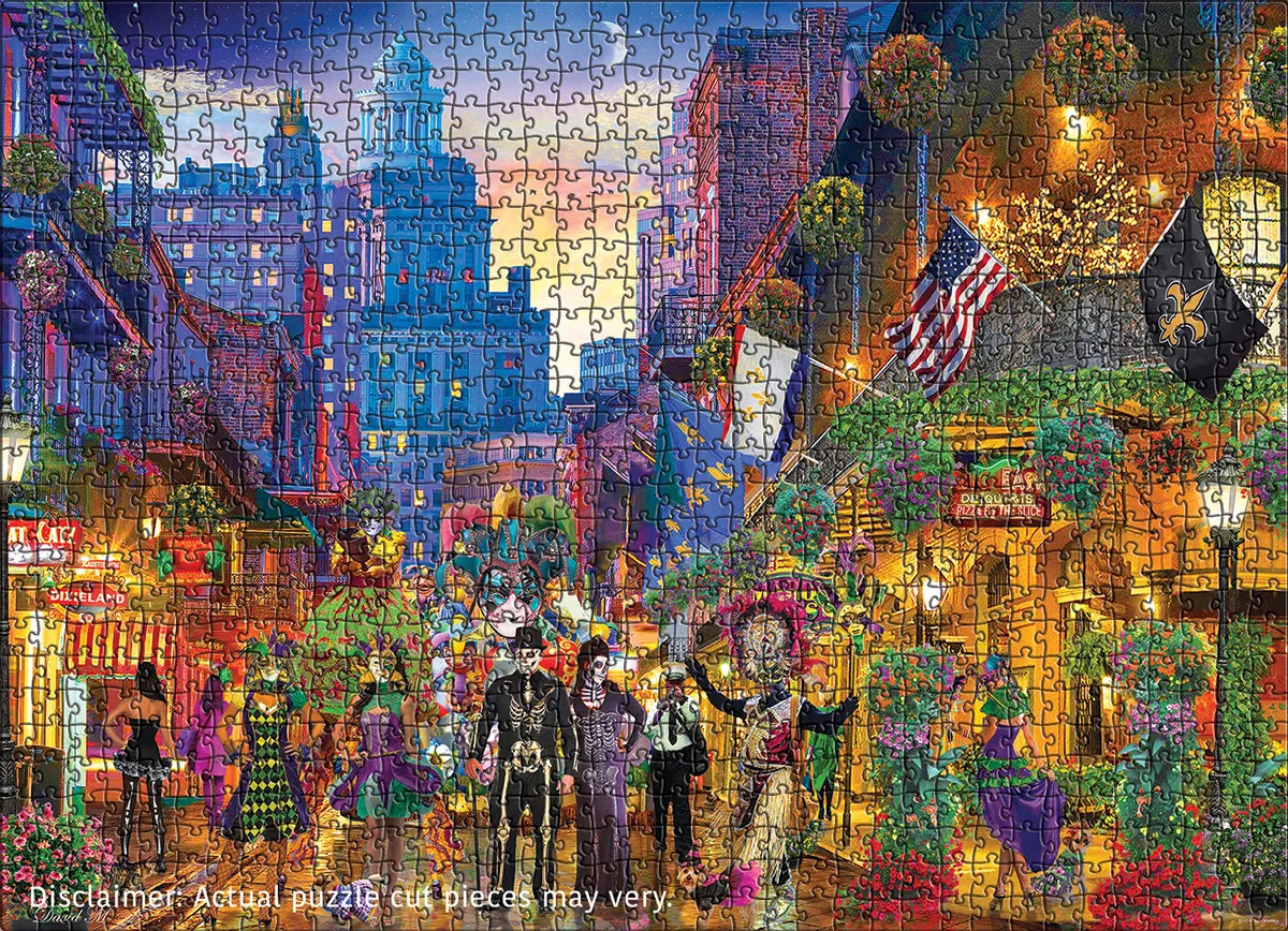 Eurographics Mardi Gras - New Orleans 1000 piece Puzzle