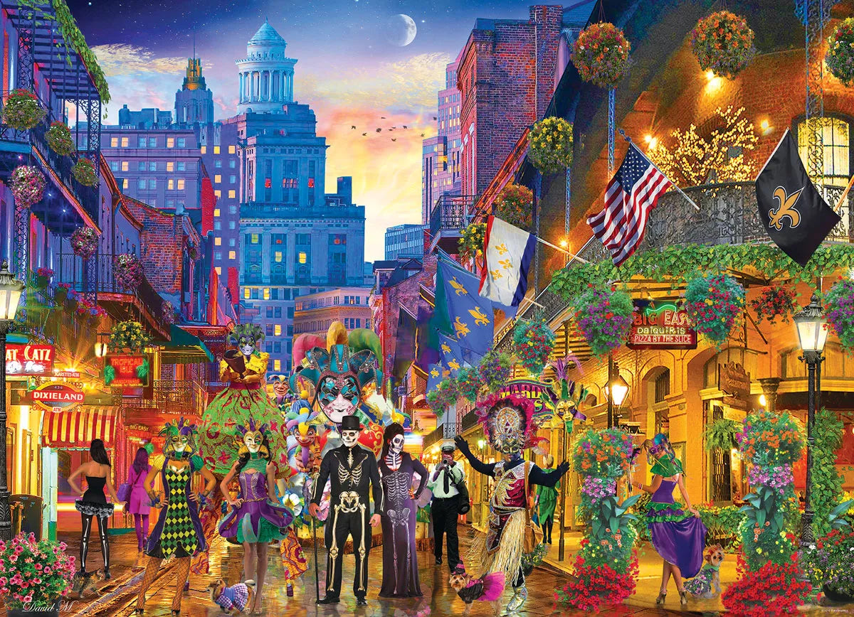 Eurographics Mardi Gras - New Orleans 1000 piece Puzzle