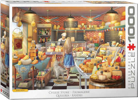 Eurographics Cheese Store 1000 piece Puzzle.