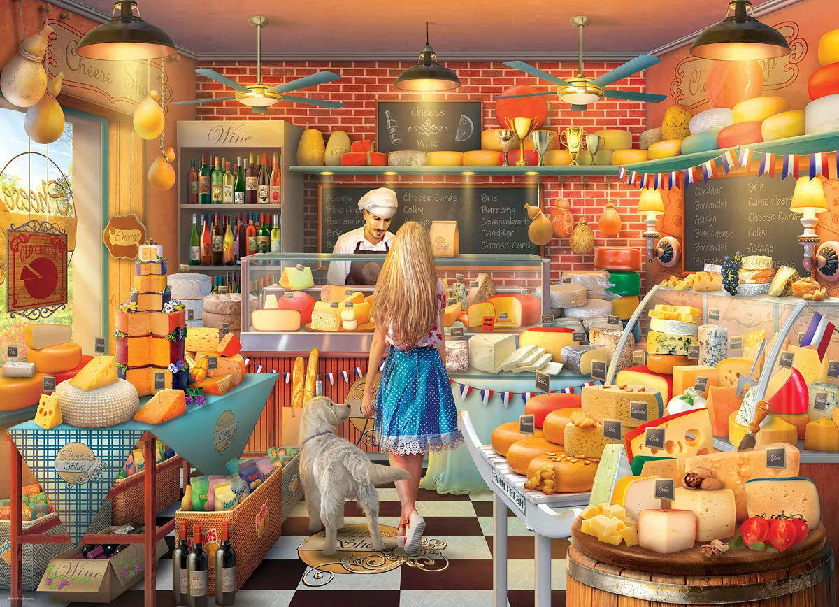 Eurographics Cheese Store 1000 piece Puzzle.