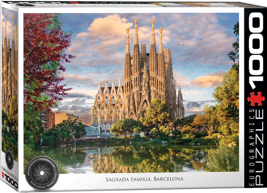 Eurographics Sagrada Familia, Barcelona 1000 piece Puzzle.