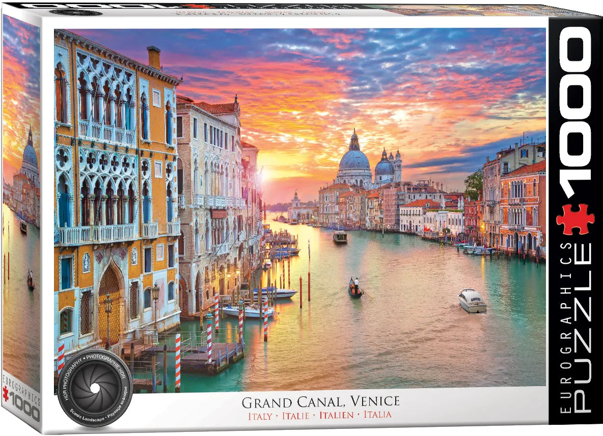 Eurographics Grand Canal, Venice 1000 piece Puzzle.