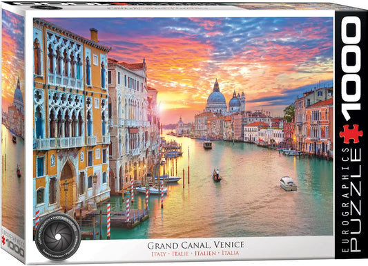 Eurographics Grand Canal, Venice 1000 piece Puzzle.