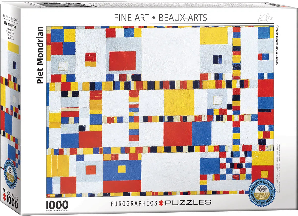 Eurographics Victory Boogie Woogie (Detail) 1000 piece Puzzle.