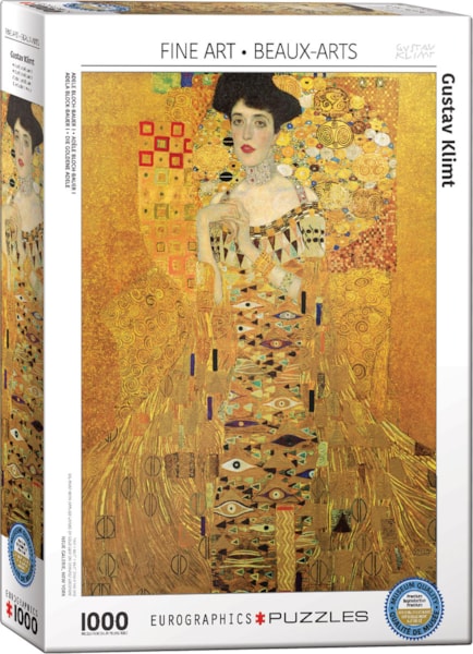 Eurographics Adele Bloch-Bauer I by Gustav Klimt 1000-Piece Puzzle