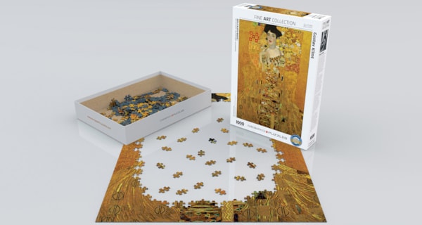 Eurographics Adele Bloch-Bauer I by Gustav Klimt 1000-Piece Puzzle