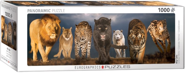 EUROGRAPHICS Big Cats 1000-Piece Puzzle
