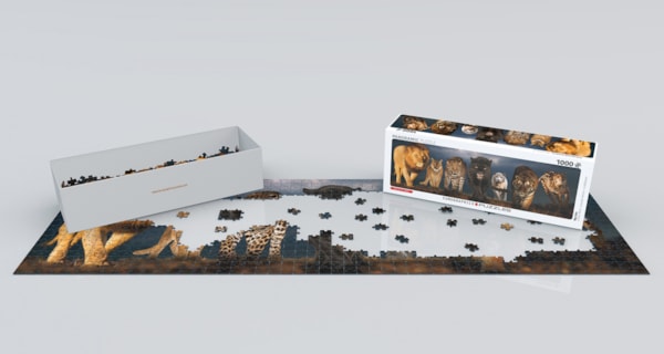 EUROGRAPHICS Big Cats 1000-Piece Puzzle