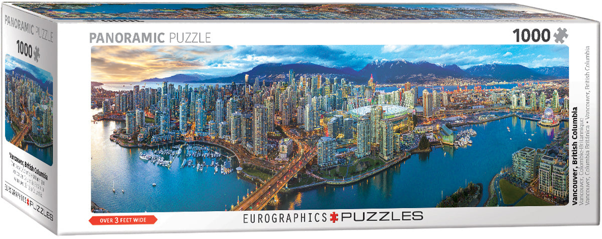 EUROGRAPHICS Vancouver (BC Pano) Puzzle 1000-Piece Puzzle
