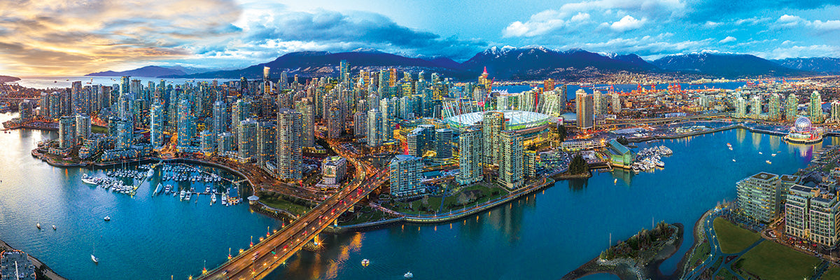 EUROGRAPHICS Vancouver (BC Pano) Puzzle 1000-Piece Puzzle