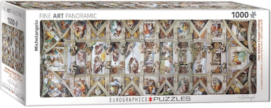 Eurographics The Sistine Chapel Ceiling by Michelangelo 1000-Piece Puzzle