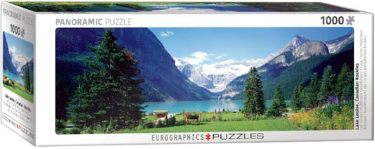 EUROGRAPHICS Lake Louise Canadian Rockies 1000-Piece Puzzle