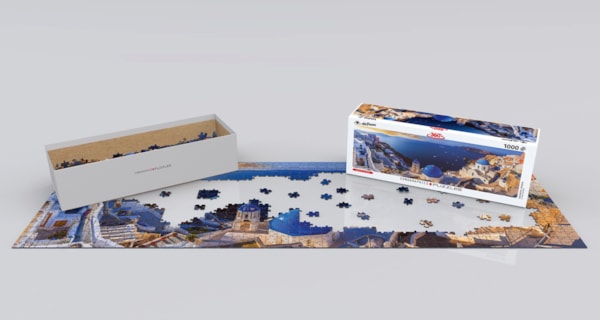 EUROGRAPHICS, Santorini Greece 1000-Piece Puzzle