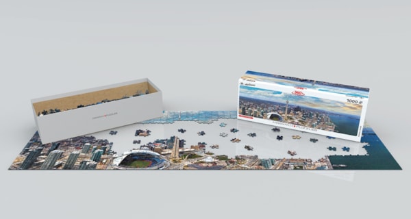 EuroGraphics Toronto Canada 1000-Piece Puzzle