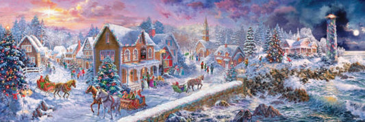 Eurographics, Holiday at the Seaside Panoramic Puzzle 1000-Piece Puzzle