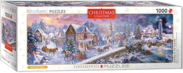 Eurographics, Holiday at the Seaside Panoramic Puzzle 1000-Piece Puzzle
