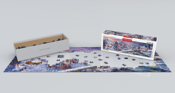 Eurographics, Holiday at the Seaside Panoramic Puzzle 1000-Piece Puzzle