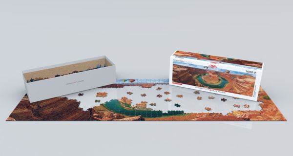 Eurographics, Horseshoe Bend Arizona 1000-Piece Panoramic Puzzle