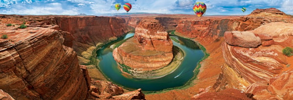 Eurographics, Horseshoe Bend Arizona 1000-Piece Panoramic Puzzle