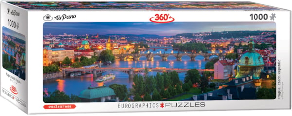 Eurographics Praque Czech Republic Panorama 1000-Piece Puzzle