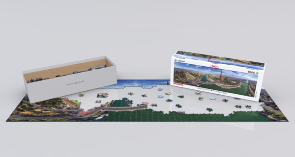 EUROGRAPHICS Paris France Panorama 1000-Piece Puzzle